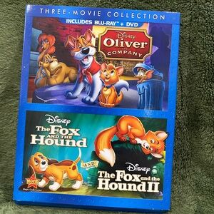 Disney Three-Movie Collection Blu-ray + DVD Set
